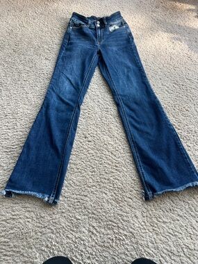 Judy Blue distressed Dark Blue Women's bootcut Jeans size 5/27